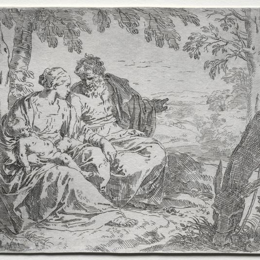 Rest on the Flight in to Egypt