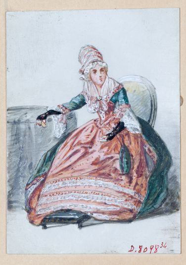 La Fiole de Cagliostro, Rôle de Suzanne de Murville (1er costume).