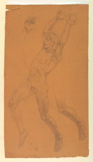 Studies for a Flying Figure