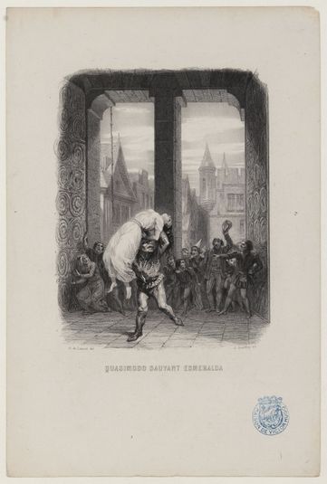 [Notre-Dame de Paris] Quasimodo sauvant Esmeralda