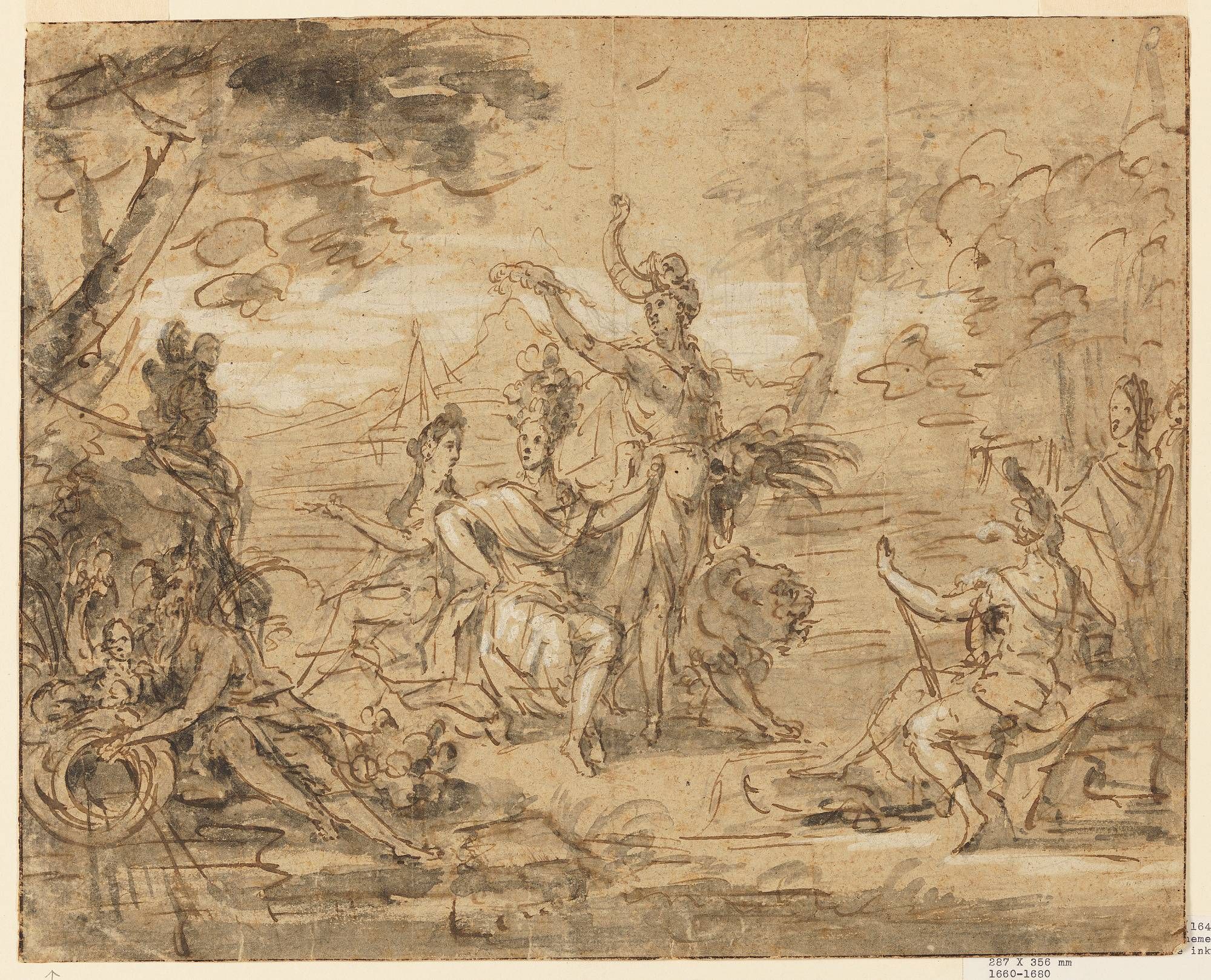 Design for a Tapestry: Allegory of Africa