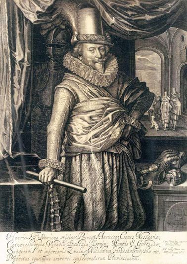 Portrait of Frederick Hendrick, Prince of Orange Nassau