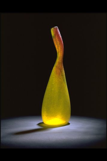 Clutha glass vase