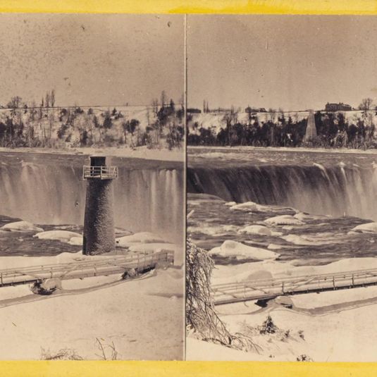 Niagara in Winter: Terrapin Tower and Horseshoe Falls