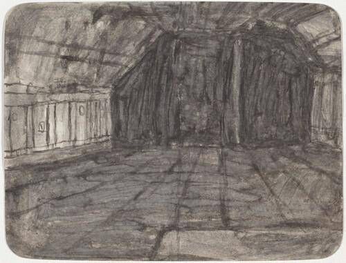 Untitled (Shed Interior) [verso]