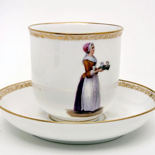 Cup and Saucer, c.1867