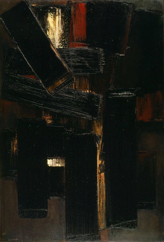 Peinture 130 x 89 cm, 6 mars 1955