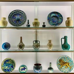 Persian ware cabinet