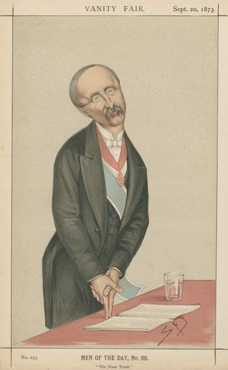 Politicians - Vanity Fair - 'The Slave Trade'. Sir Henry Bartle Edward Frere. September 20, 1873