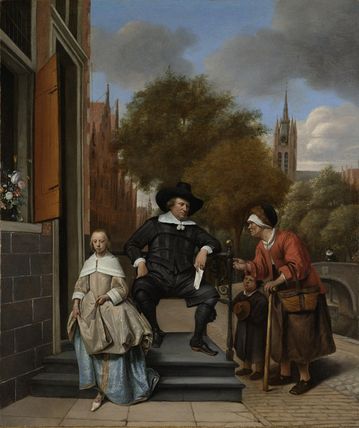 Adolf and Catharina Croeser, Known as ‘The Burgomaster of Delft and his Daughter’