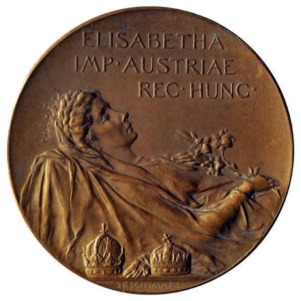 Medal Commemorating the Death of Empress Elisabeth