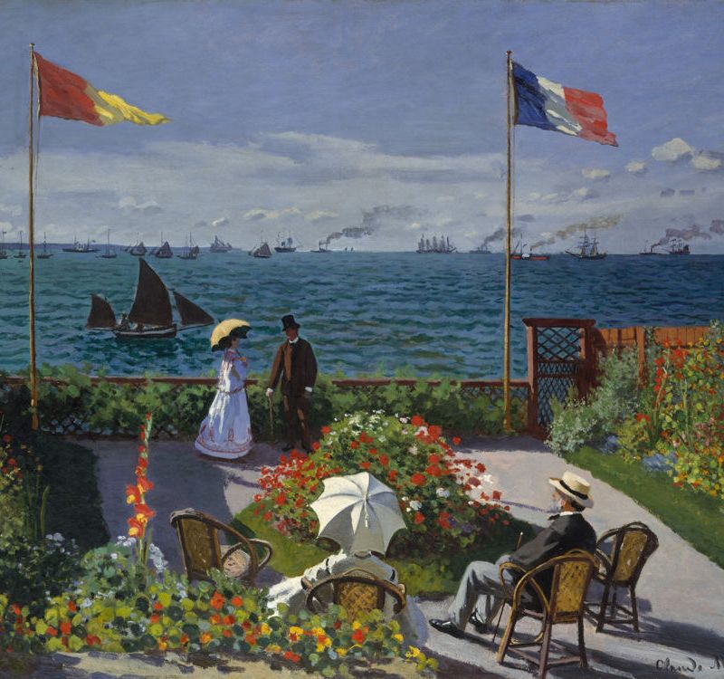 Claude Monet - Garden at Sainte-Adresse Smartify Editions