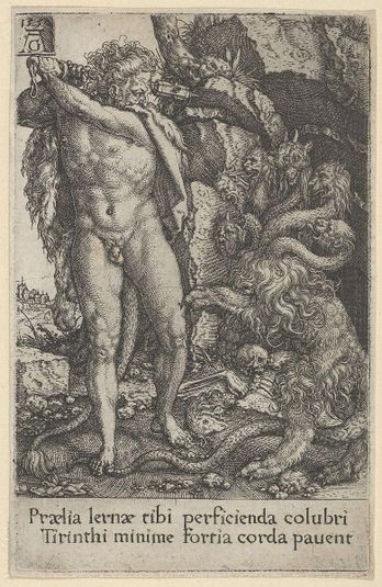 Hercules Fighting the Hydra of Lerna, from The Labors of Hercules