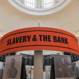 Beginning the Exhibition: Slavery & the Bank