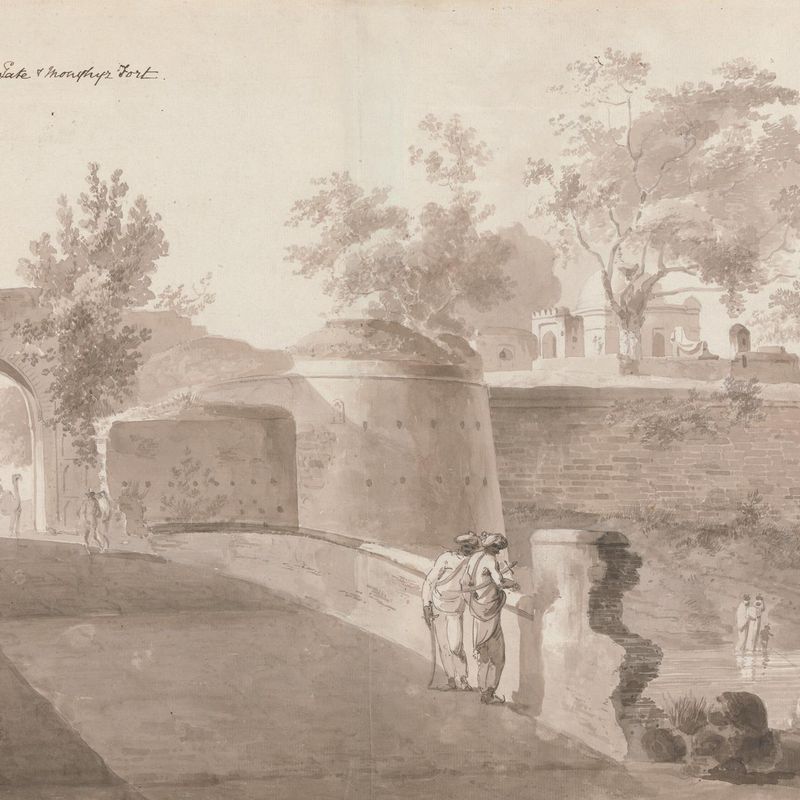 Bridge and Patna Gate and Monghyr Fort