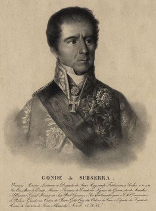 Manuel Inácio Martins Pamplona Corte Real, count of Subserra