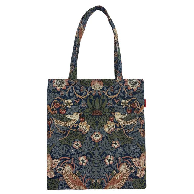William Morris Strawberry Thief Blue - Flat Bag Signare Tapestry