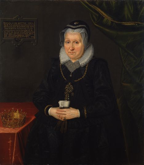 Sophie, 1557-1631, dronning, gift med Frederik II