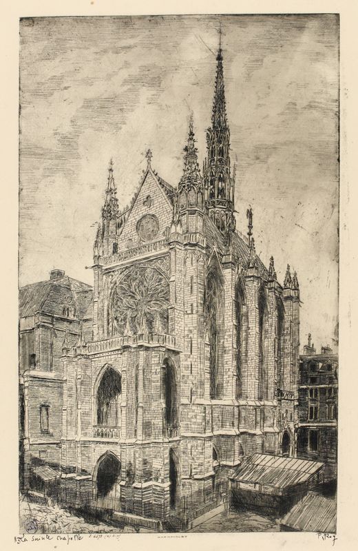 La Sainte Chapelle.