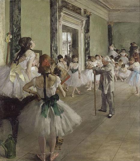 The Ballet Class (Degas, Musée d'Orsay)