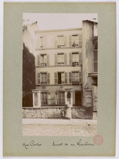 Immeuble, 24 rue Lambert, 18ème arrondissement, Paris.