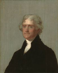 Verbal description tour of Thomas Jefferson by Gilbert Stuart