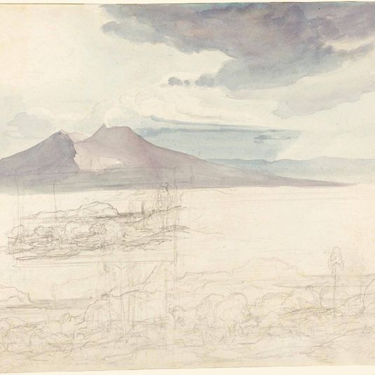 Panoramic Views of Vesuvius and Monte Pellegrino