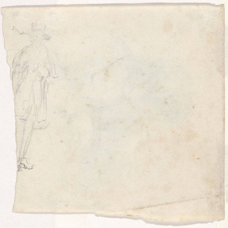 Sketch of a Standing Man [verso]