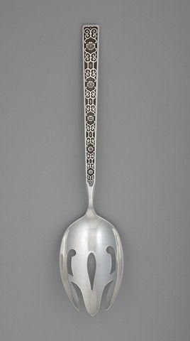 Pierced Tablespoon, "Spanish Tracery" Pattern