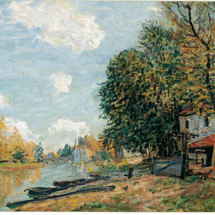 The banks of the Loing Moret