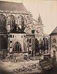 East End, Troyes Cathedral under Restoration, France