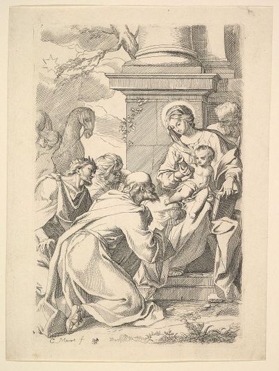 The Adoration of the Magi (copy in reverse)