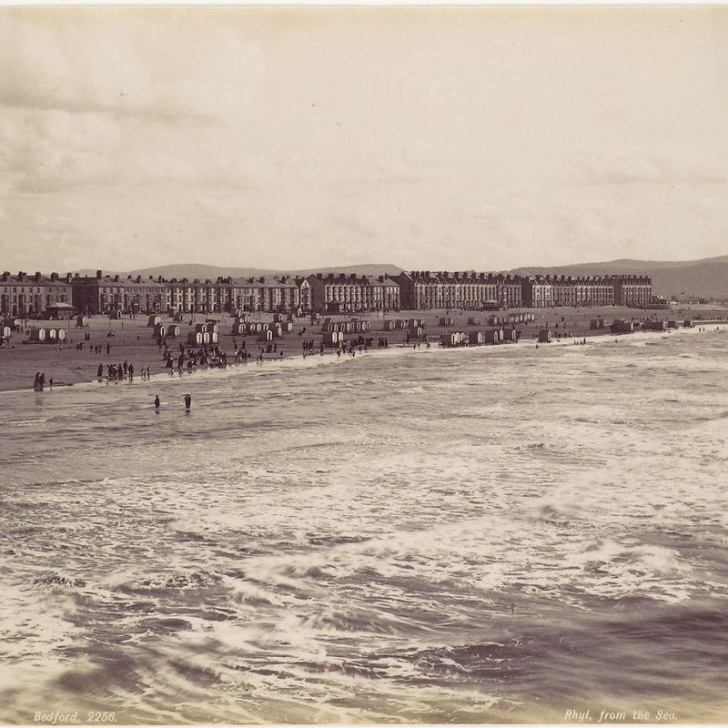 Rhyl, from the Sea