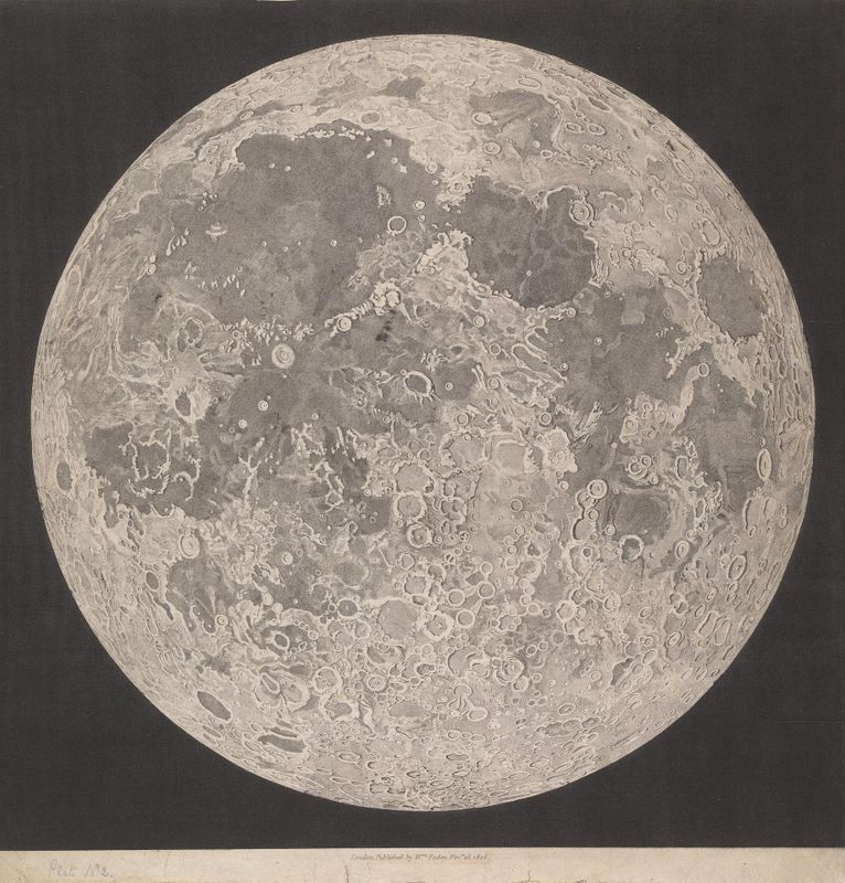 Lunar Planisphere, Hypothetical Oblique Light