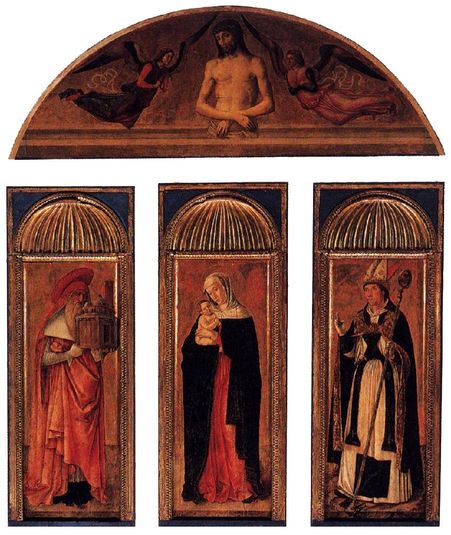 Triptych of the Virgin