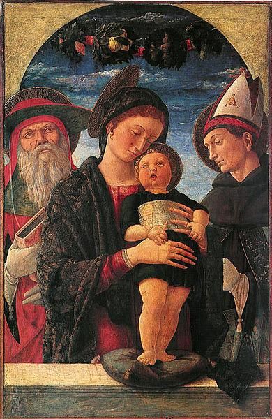 Madonna and Child with Saint Jerome and Saint Louis of Toulouse