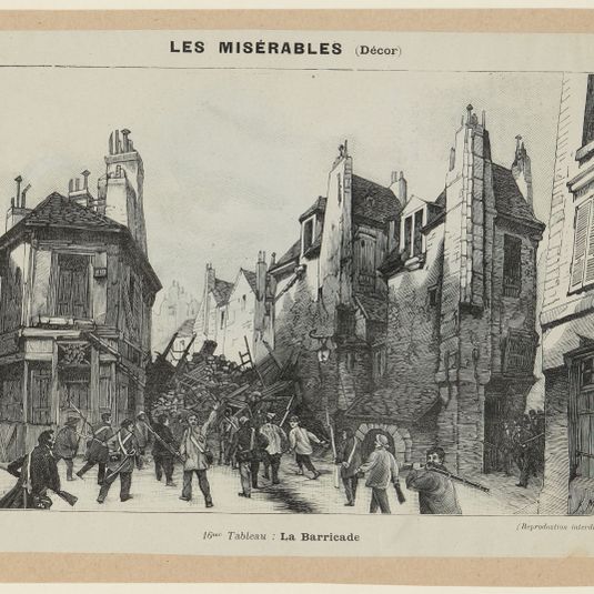 Le Monde Illustré, page 22 - 16me Tableau : La Barricade