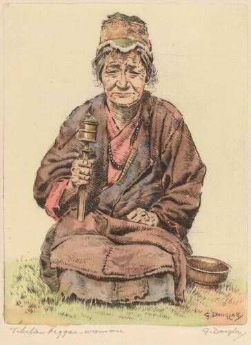 Tibetan Beggar-Woman