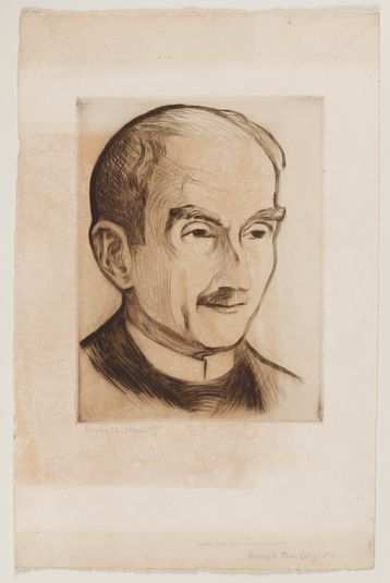 Portrait du philosophe Henri Bergson
