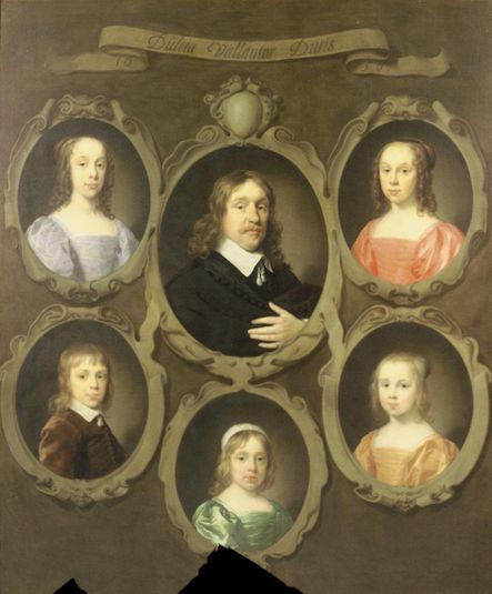 Portrait of Jan Beck (1611-1676) and his Five Children