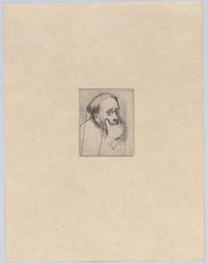 Portrait of Edgar Degas (cancelled)