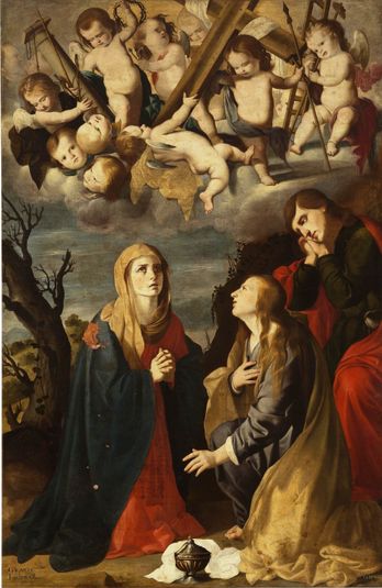 La Virgen con la Magdalena y San Juan