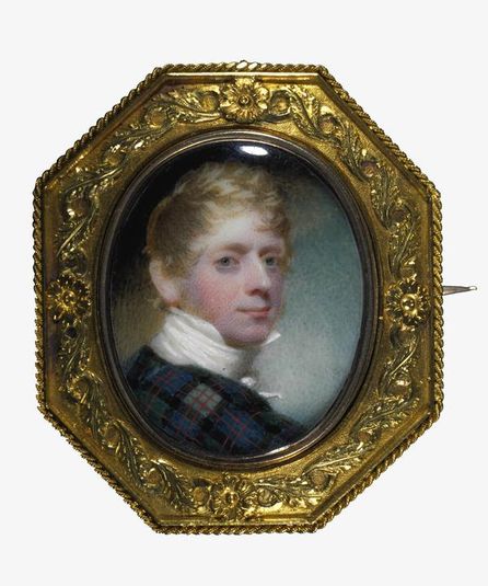 Andrew Robertson, 1777 - 1845. Miniature painter (Self-portrait)