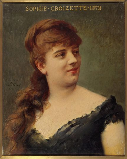 Portrait de Sophie Croizette (1847-1901), sociétaire de la Comédie-Française
