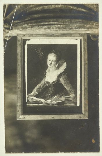 Reproduction de "L'Etude" de Fragonard