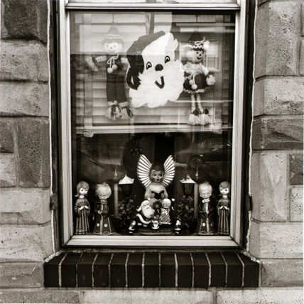 Ann Benvenga's Christmas Window, Gough Street, Highlandtown
