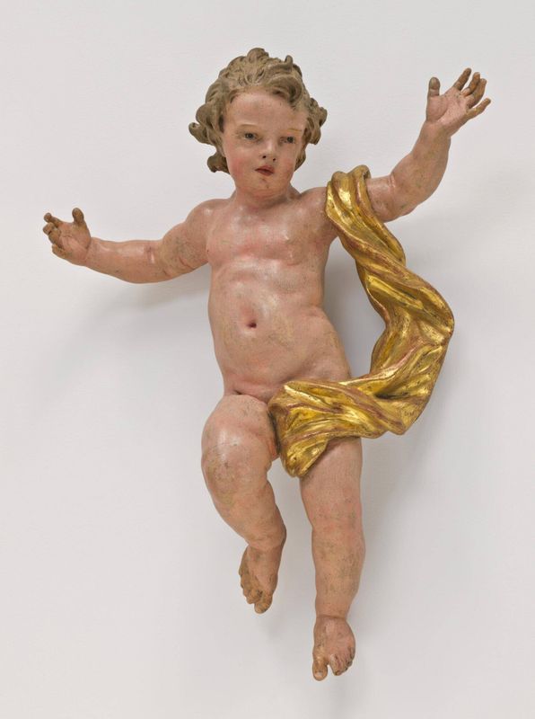 Jubilant Putto (possibly The Infant Christ)