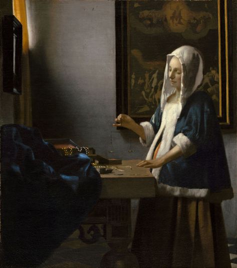 Johannes Vermeer - Woman Holding a Balance Smartify Editions