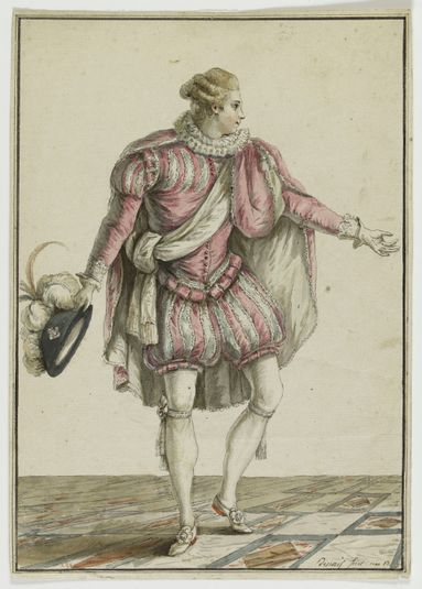 Costume de bal du fils de la marquise de Lenoncourt