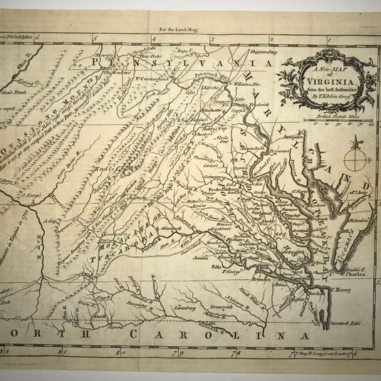 "A New Map of Virginia, from the best Authorities" (91.134.8)